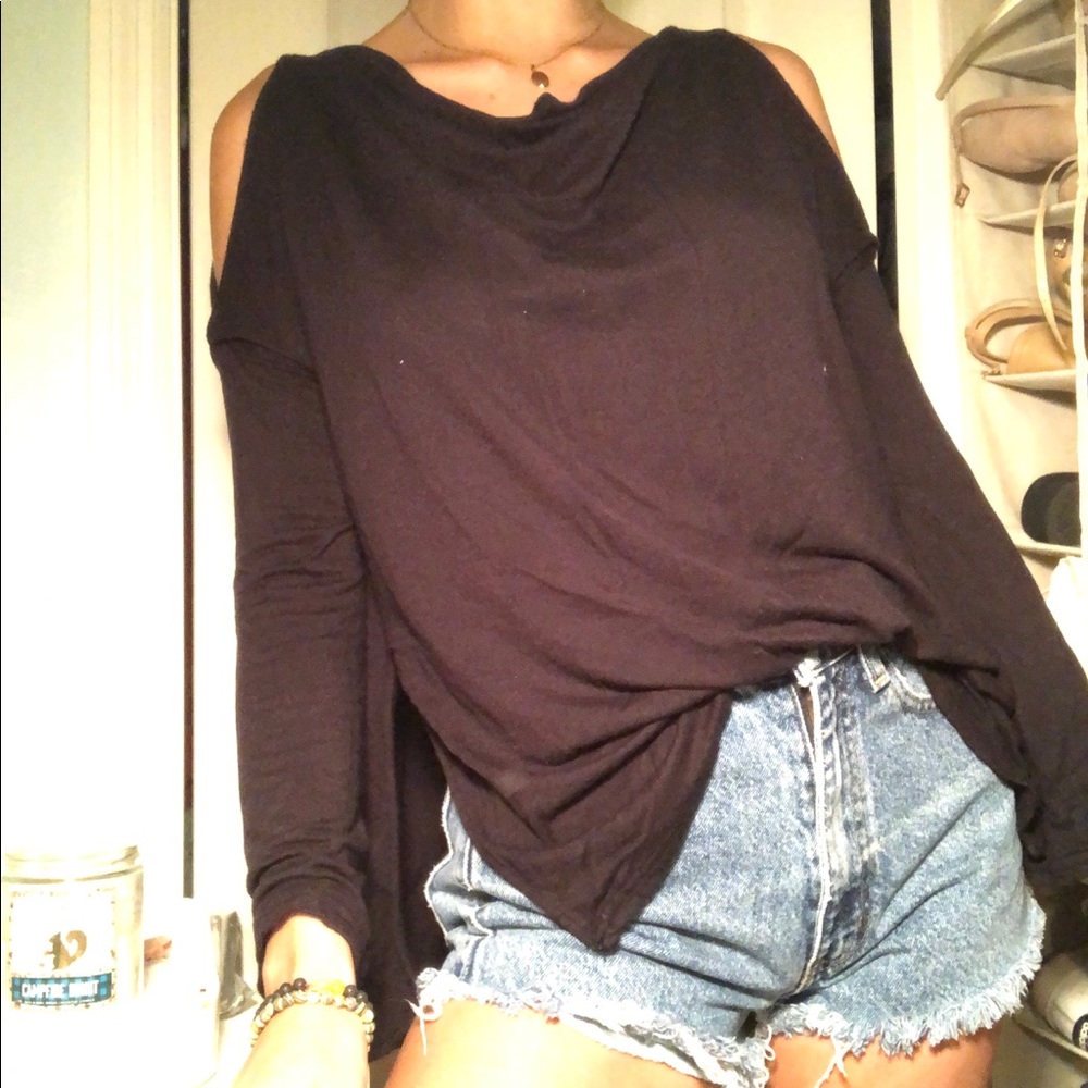 black shirt